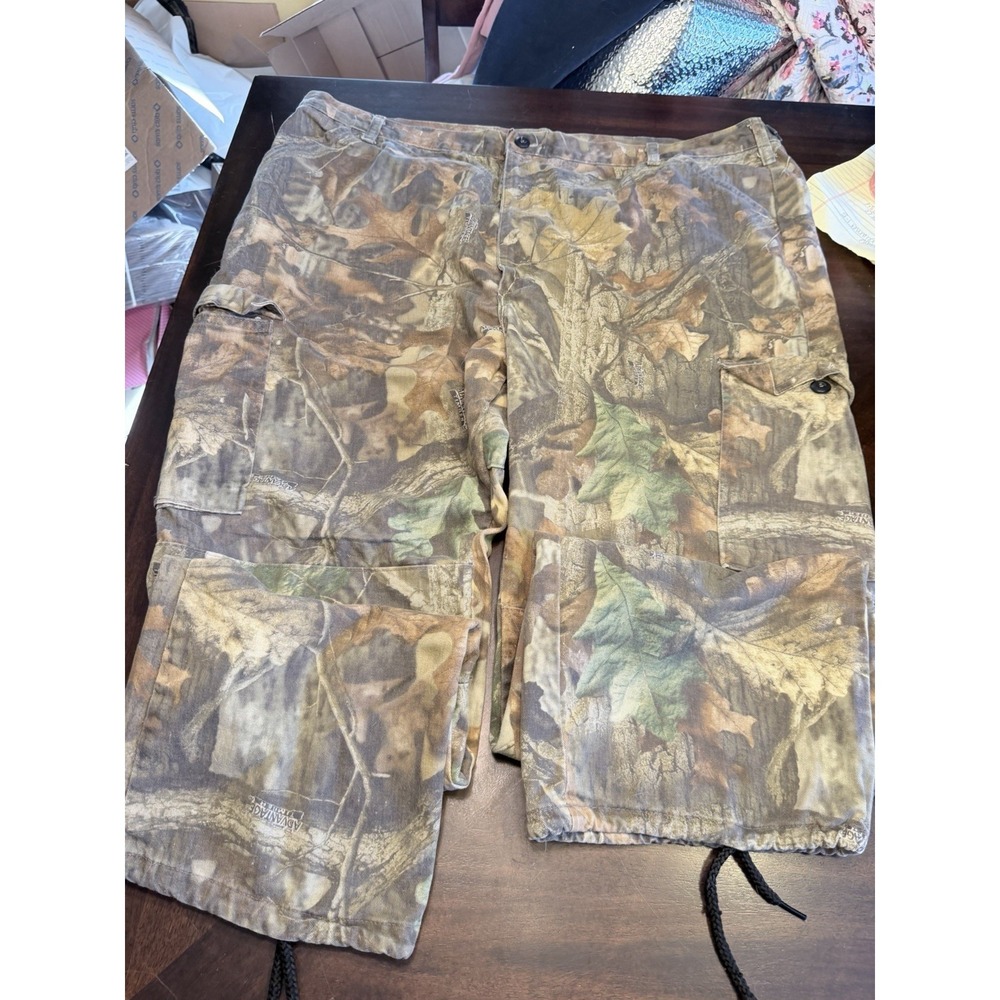 Walls Outdoors Camouflage Pants 2XL 46-48 hunting. inseam 32 in